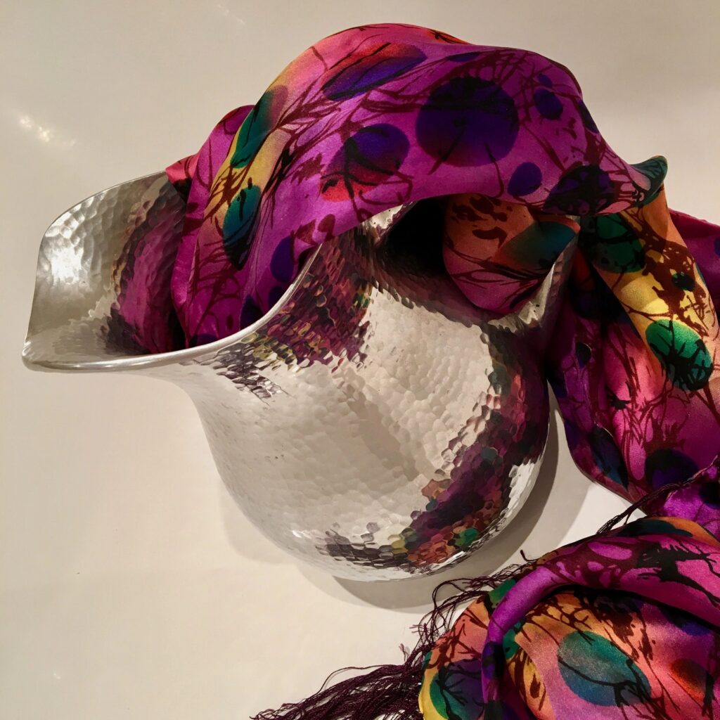 Violet silk